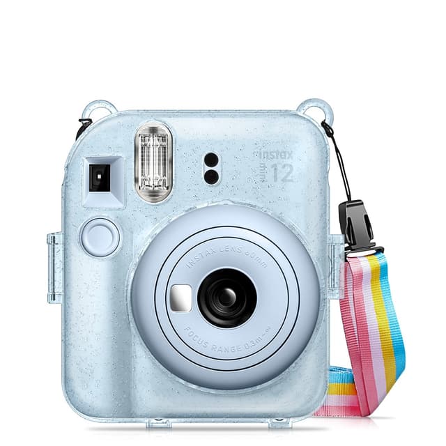 حافظة كاميرا صلبة فوجي فيلم انستاكس ميني 12 أزرق من او اوزون O Ozone Transparent Hard Camera Case for Fujifilm Instax Mini 12