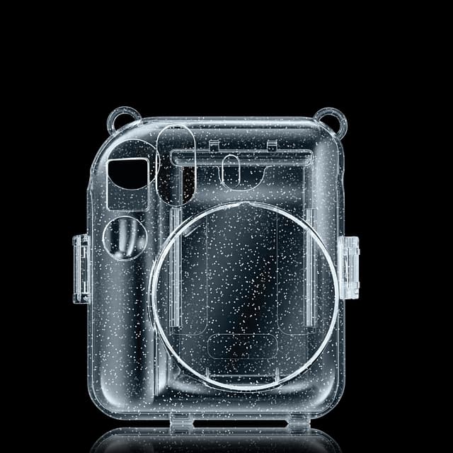 حافظة كاميرا صلبة فوجي فيلم انستاكس ميني 12 أزرق من او اوزون O Ozone Transparent Hard Camera Case for Fujifilm Instax Mini 12