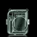 O Ozone Transparent Hard Camera Case for Fujifilm Instax Mini 12 Instant Camera Cover with Adjustable Strap [ Shining Case Designed for Instax Mini 12 Case ] - Green