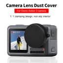O Ozone Camera Lens Cap Lens Protector for DJI OSMO Action 3 |Plastic Lens Dust Cover Camera Lens Protective Cover for DJI OSMO Action 3 Sports Camera Accessories - Black