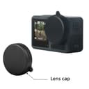 O Ozone Camera Lens Cap Lens Protector for DJI OSMO Action 3 |Plastic Lens Dust Cover Camera Lens Protective Cover for DJI OSMO Action 3 Sports Camera Accessories - Black
