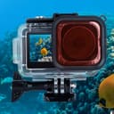 حافظة كاميرا دي جي اي اوزمو اكشن 3 لون أسود من او اوزون O Ozone Waterproof Housing Case Compatible with DJI Osmo Action 3 Camera