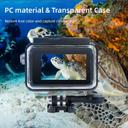 O Ozone Waterproof Housing Case Compatible with DJI Osmo Action 3 Camera Transparent Case with Bracket Accessories Protective Shell Cover [ Underwater Dive Case Camera Accessories] - Black - SW1hZ2U6MTc2MjY2MA==