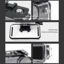 حافظة كاميرا دي جي اي اوزمو اكشن 3 لون أسود من او اوزون O Ozone Waterproof Housing Case Compatible with DJI Osmo Action 3 Camera