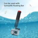 حافظة كاميرا دي جي اي اوزمو اكشن 3 لون أسود من او اوزون O Ozone Waterproof Housing Case Compatible with DJI Osmo Action 3 Camera