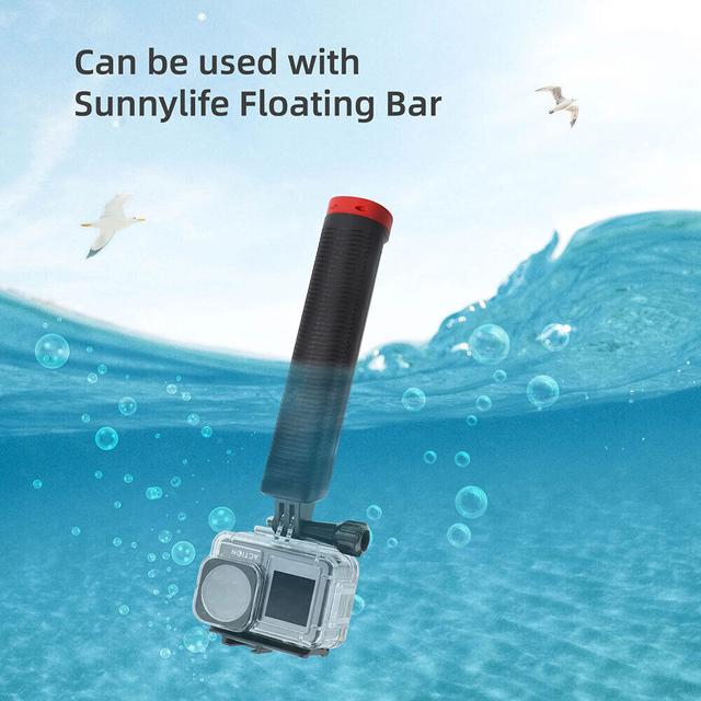 حافظة كاميرا دي جي اي اوزمو اكشن 3 لون أسود من او اوزون O Ozone Waterproof Housing Case Compatible with DJI Osmo Action 3 Camera - SW1hZ2U6MTc2MjY2Ng==