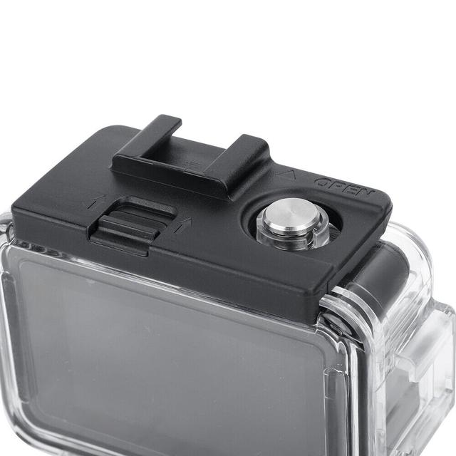 حافظة كاميرا دي جي اي اوزمو اكشن 3 لون أسود من او اوزون O Ozone Waterproof Housing Case Compatible with DJI Osmo Action 3 Camera