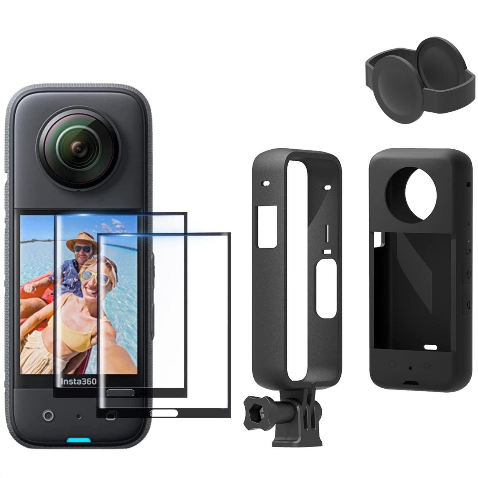 مجموعة حماية كاميرا انستا 360 ون اكس 3 من 4 قطع او اوزون O Ozone Action Camera Accessories Kit for Insta360 ONE X3