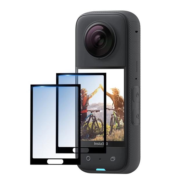 شاشة حماية لكاميرا انستا 360 ون X3 زجاج 2 قطعة او اوزون O Ozone Screen Protector Compatible with Insta360 ONE X3 Action Camera - SW1hZ2U6MTc2NDM0Ng==