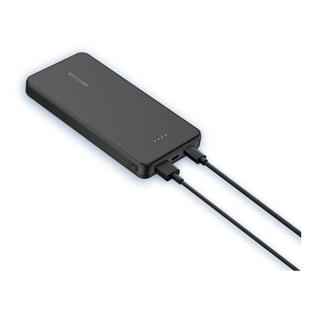 RAVPower RP-PB1215 PD Pioneer 10000mAh 15W 3-Ports Power Bank - Black