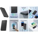 RAVPower RP-PB1215 PD Pioneer 10000mAh 15W 3-Ports Power Bank - Black - SW1hZ2U6MTc2MDk5MA==