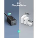 Ravpower RP-PC146 PD 120W 4 Port Charger + 100W Charging Cable - Black - SW1hZ2U6MTc3Mjg2OQ==