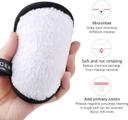 Wownect (Pack of 4) Reusable Makeup Remover Pads Washable Microfiber Remover, Facial Cleansing Puffs Ultra-Soft, Eco-Friendly, All Skin Types, Facial Make Up Removal Wipes Machine Washable Cloth - SW1hZ2U6MTc2MTgwNg==