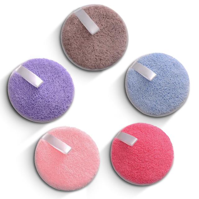 منشفة مسح المكياج عدد 5 قابلة لإعادة الاستخدام من وونكت Wownect Reusable Makeup Remover Pads - SW1hZ2U6MTc2MTk1OQ==