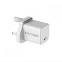 فيش جداري شاحن حائط تايب سي 20 واط راف باور Ravpower RP-PC167 PD 20W Wall Charger