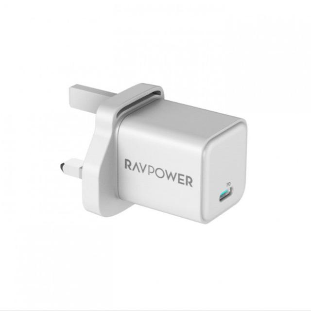 فيش جداري شاحن حائط تايب سي 20 واط راف باور Ravpower RP-PC167 PD 20W Wall Charger - SW1hZ2U6MTc2NjE5Ng==