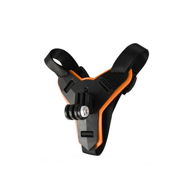 O Ozone Full Face Helmet Chin Camera Mount Strap Mount for GoPro Hero 11/10/9/8/7/6/5 Black,DJI Osmo Action 3/2,Insta360 ONE R,AKASO/Campark/YI and More Motorcycle Strap Mount Accessories -Orange - SW1hZ2U6MTc2MzQyMQ==