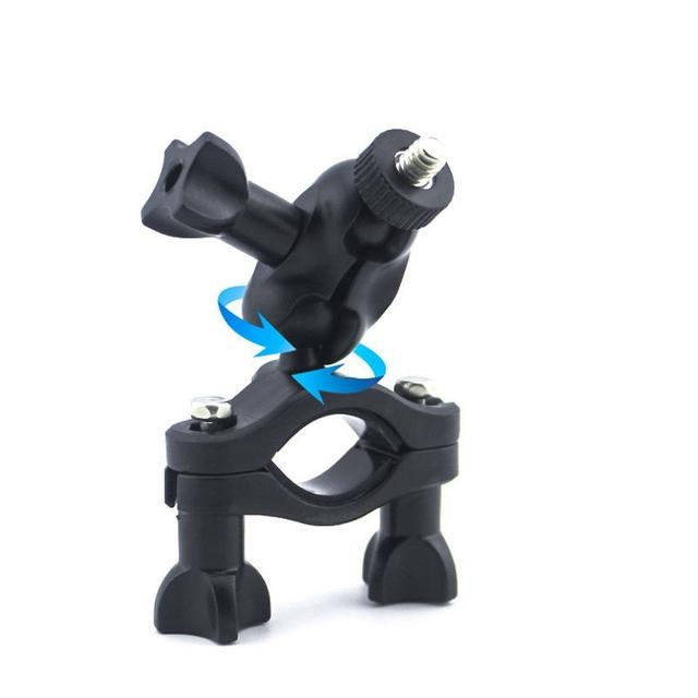 حامل كاميرا للدراجة النارية 360 درجة او اوزون O Ozone Bike Camera Mount 360° Rotating Motorcycle Mount Handlebar Clamp