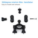 حامل كاميرا للدراجة النارية 360 درجة او اوزون O Ozone Bike Camera Mount 360° Rotating Motorcycle Mount Handlebar Clamp