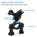حامل كاميرا للدراجة النارية 360 درجة او اوزون O Ozone Bike Camera Mount 360° Rotating Motorcycle Mount Handlebar Clamp
