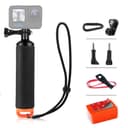 حامل مقبض كاميرا جوبرو هيرو مقاوم للماء برتقالي وأسود من او اوزون O Ozone Waterproof Floating Hand Grip For GoPro Hero 11 10 9 8 7 6 5 4 3 2 1
