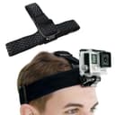 حزام تثبيت الكاميرا للرأس مع مشبك للحقيبة أسود من او اوزون O Ozone Replacement Head & Backpack Mount Bundle Compatible with GoPro Hero/ SJCAM/ YI DJI Osmo Action Cameras