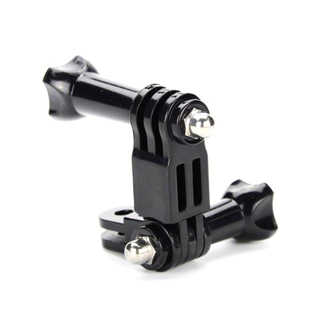 O Ozone 3-Way Adjustable Pivot Arm Assembly Extension Grip Camera Mount Compatible with All GoPro Hero 11 10 9 8 7 6 5 4 3+ 3 SJCAM Yi 4K Eken Action Camera - Black