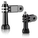 O Ozone 3-Way Adjustable Pivot Arm Assembly Extension Grip Camera Mount Compatible with All GoPro Hero 11 10 9 8 7 6 5 4 3+ 3 SJCAM Yi 4K Eken Action Camera - Black