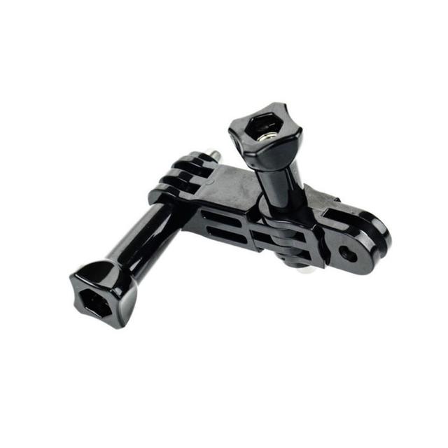 O Ozone 3-Way Adjustable Pivot Arm Assembly Extension Grip Camera Mount Compatible with All GoPro Hero 11 10 9 8 7 6 5 4 3+ 3 SJCAM Yi 4K Eken Action Camera - Black