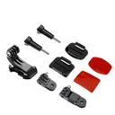 O Ozone Helmet Front Mount Accessories Kit for GoPro Hero 11 10 9 8 7 6 5 4 3+ 3 Yi SJCAM and Other Action Camera |Helmet Adhesive Sticky Mounts Extension Accessories