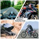 حامل كاميرا للخوذة أسود من او اوزون O Ozone Motorcycle Helmet Mount Kit GoPro Hero/ SJCAM/ YI/ Osmo Action Insta360