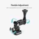 حامل كاميرا للخوذة أسود من او اوزون O Ozone Motorcycle Helmet Mount Kit GoPro Hero/ SJCAM/ YI/ Osmo Action Insta360