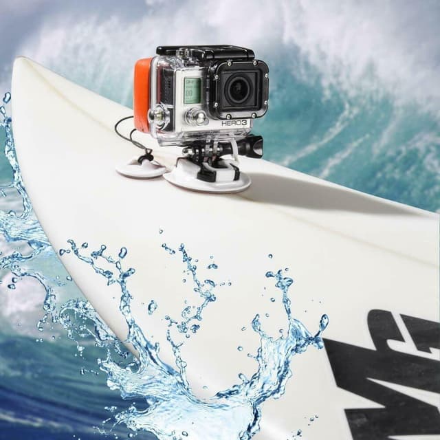 حامل كاميرا جوبرو يثبت على لوح التزلج أسود او اوزون O Ozone Surfboard Surfing Mount Kit