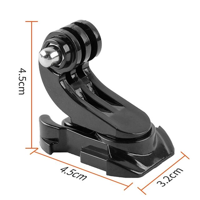 O Ozone 360° Rotatable J Hook Rotation Turntable Quick Release Buckle Mount Compatible with GoPro 11 10 9 8 7 6 5 4 4k Eken AKASO SJCAM YI and Other Action Cameras - SW1hZ2U6MTc2NDI5NQ==