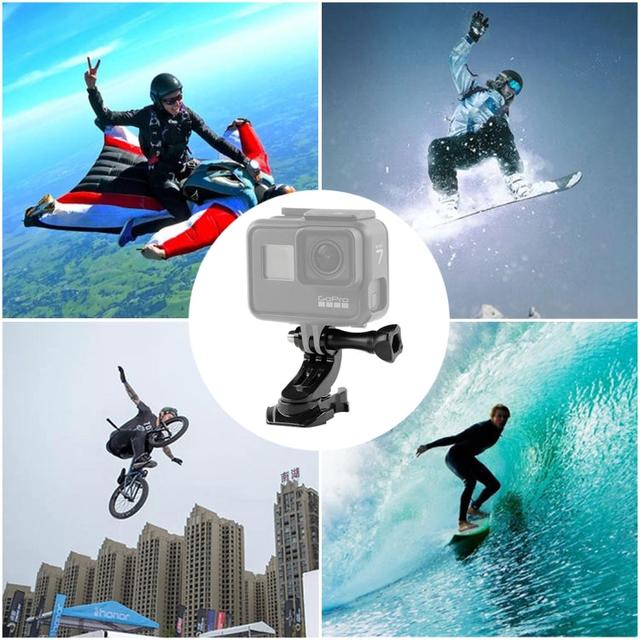 ستاند كاميرا قابل للدوران 360 درجة او اوزون O Ozone 360° Rotatable J Hook Rotation Turntable Quick Release Buckle Mount Compatible