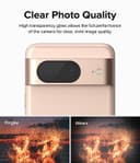واقي كاميرا زجاج لجوال جوجل بكسل 8 عدد 3 من رينجكي Ringke Glass Camera Protector Compatible with Google Pixel 8