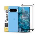 O Ozone [ 2 Pack ] Screen Protector for Google Pixel 8 Pro, 9H Hardness Scratch Resistant Full Coverage Screen Guard HD Ultra-thin Tempered Glass Screen Protectors - Black