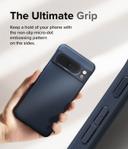 Ringke Onyx Compatible with Google Pixel 8 Pro Case, Enhanced Grip Tough Flexible TPU Shockproof Rugged TPU Bumper Drop Protection Phone Cover for Pixel 8 Pro- Navy