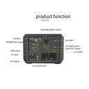 بطارية متنقلة للرحلات كروني 403 واط في الساعة Crony CN601-800W Portable Outdoor Power Station