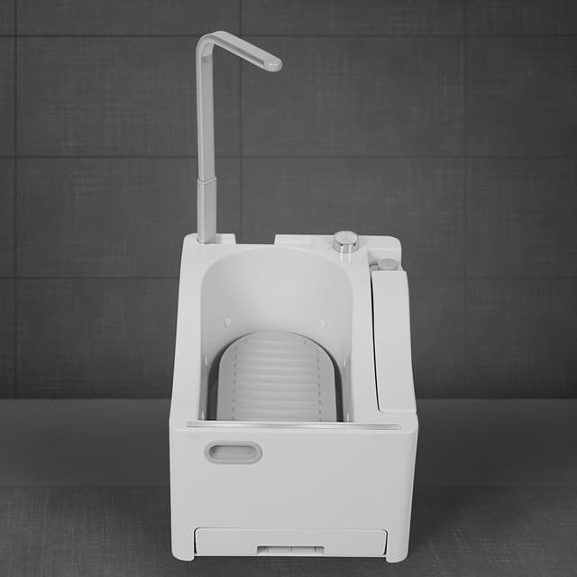 جهاز غسل القدمين للوضوء لاسلكي لكبار السن Portable Wudu Foot Washer Machine