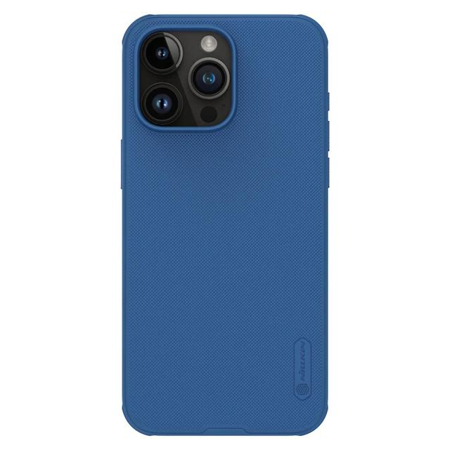 Nillkin Magnetic Case for iPhone 15 Pro Case, Compatible with MagSafe, Super Frosted Shield Pro MagSafe Slim Shockproof Protective Phone Case -Blue - SW1hZ2U6MTc2NDQ5OA==