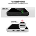 O Ozone Compatible with iPhone 15 Pro Case, Liquid Silicone Case With Soft Microfiber Lining [Full Covered Camera] Shockproof Phone Case Cover for iPhone 15 Pro - Dark Blue