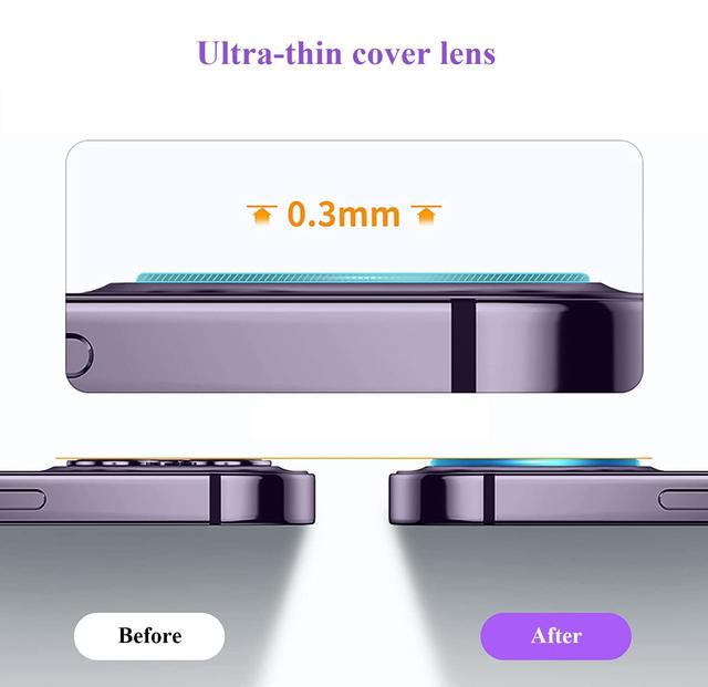 واقي عدسة كاميرا ايفون 15 برو / 15 برو ماكس زجاج او اوزون O Ozone Camera Lens Protector for iPhone 15 Pro / iPhone 15 Pro Max - SW1hZ2U6MTc2NDAxOQ==