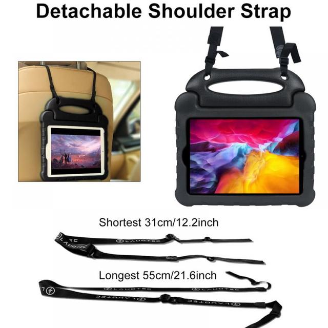 كفر ايباد للاطفال الجيل العاشر 10.9 بوصة مع حامل مدمج لون أزرق من او اوزون O Ozone Kids Case for iPad 10th Generation 10.9 Case 2022