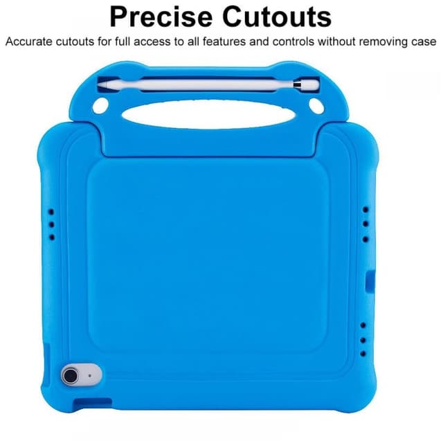 كفر ايباد للاطفال الجيل العاشر 10.9 بوصة مع حامل مدمج لون أزرق من او اوزون O Ozone Kids Case for iPad 10th Generation 10.9 Case 2022