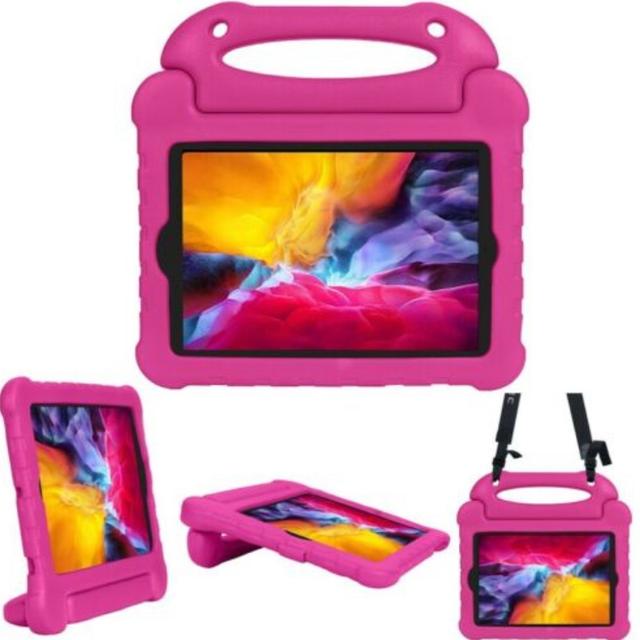 كفر ايباد للاطفال الجيل العاشر 10.9 بوصة مع حامل مدمج لون زهري من او اوزون O Ozone Kids Case for iPad 10th Generation 10.9 2022 - SW1hZ2U6MTc2MzM0MA==