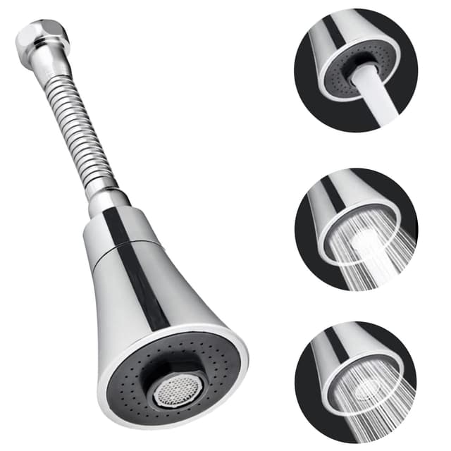 O Ozone Water Tap Extension 360 Degree Swivel Rotating Multifunctional Faucet Sprayer | Aerators Kitchen Tap Head | Kitchen Sink Aerator Faucet Booster Shower Tap Three Mode |Kitchen Accessories Tools-