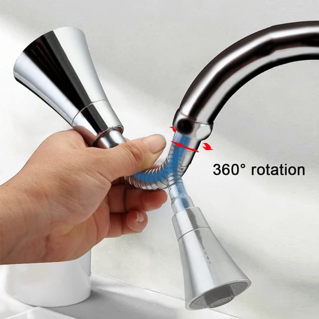 O Ozone Water Tap Extension 360 Degree Swivel Rotating Multifunctional Faucet Sprayer | Aerators Kitchen Tap Head | Kitchen Sink Aerator Faucet Booster Shower Tap Three Mode |Kitchen Accessories Tools-