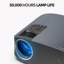 Wownect Android Projector with 120 Inch Projector Screen | Mobile Screen Mirroring Outdoor Projector with 200" Display | Android 9.0 TV Download Apps WiFi Bluetooth Home Theater Video Projector 4k - SW1hZ2U6MTc2MTkxNg==