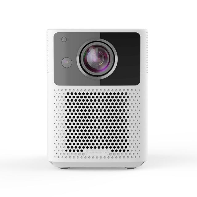 بروجكتر ذكي 700 لومن بدقة 1080 بكسل يدعم 4K لون أبيض من وونكت Wownect Smart Android Projector - SW1hZ2U6MTc2MTgwMQ==